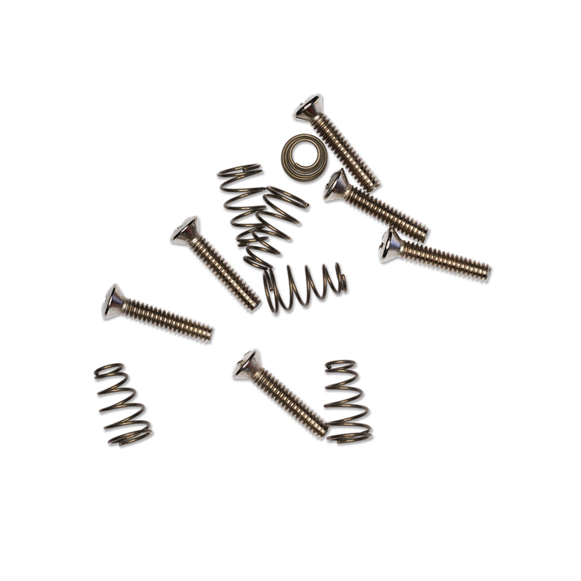 DiMARZIO - Single coil mounting hardware kit. 6 x countersunk Philips head height screws, 6 x conica