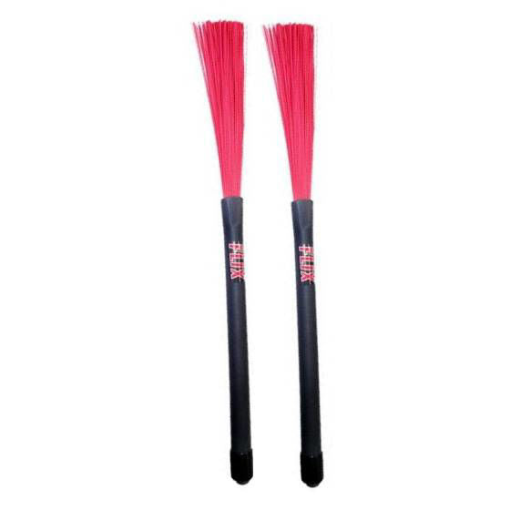 Flix Classic Drum Brushes in Red