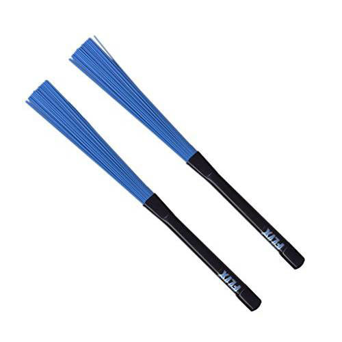 Flix Rock Drum Brushes in Light Blue