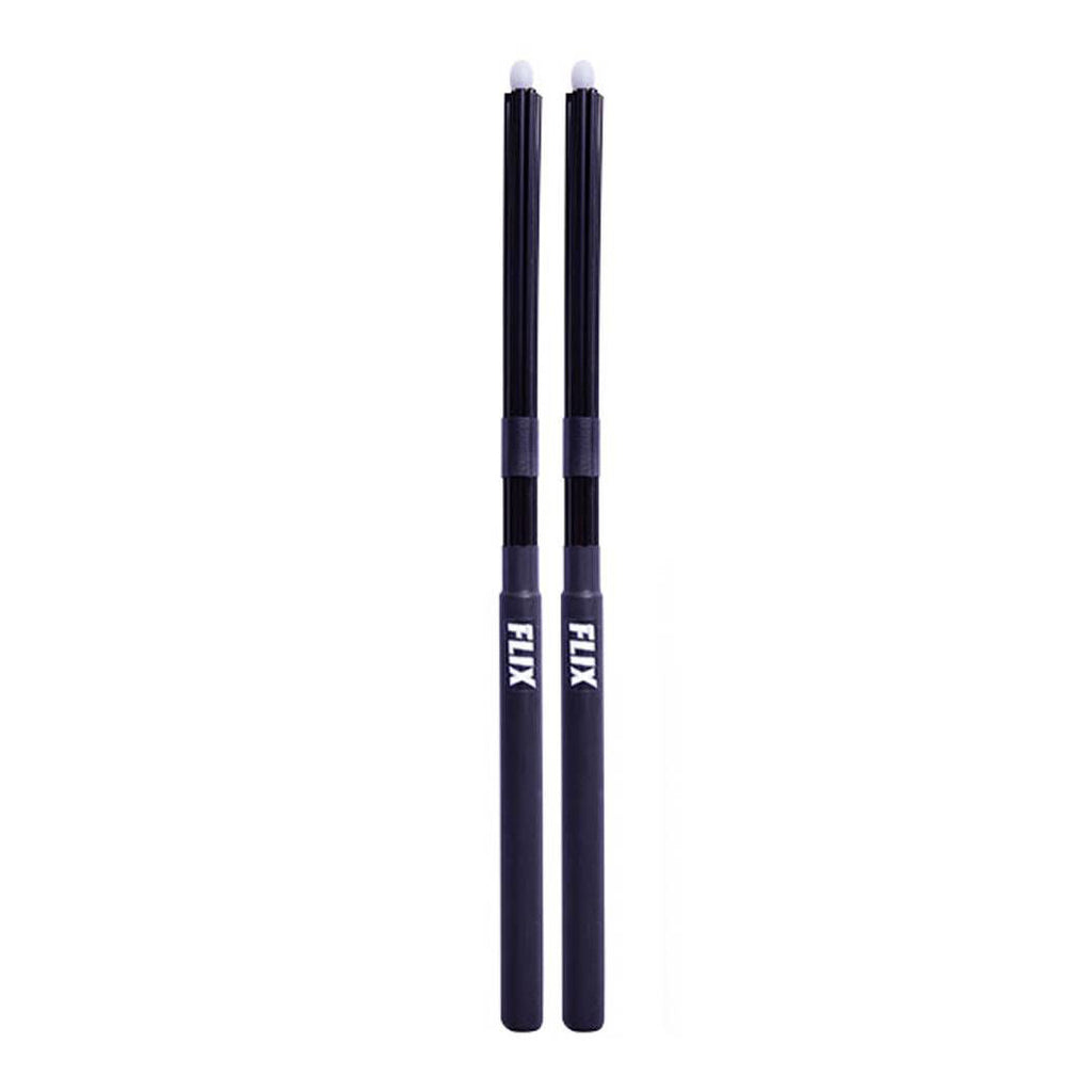 Flix Rock Fiber Drumstick Rod With Tip - Black