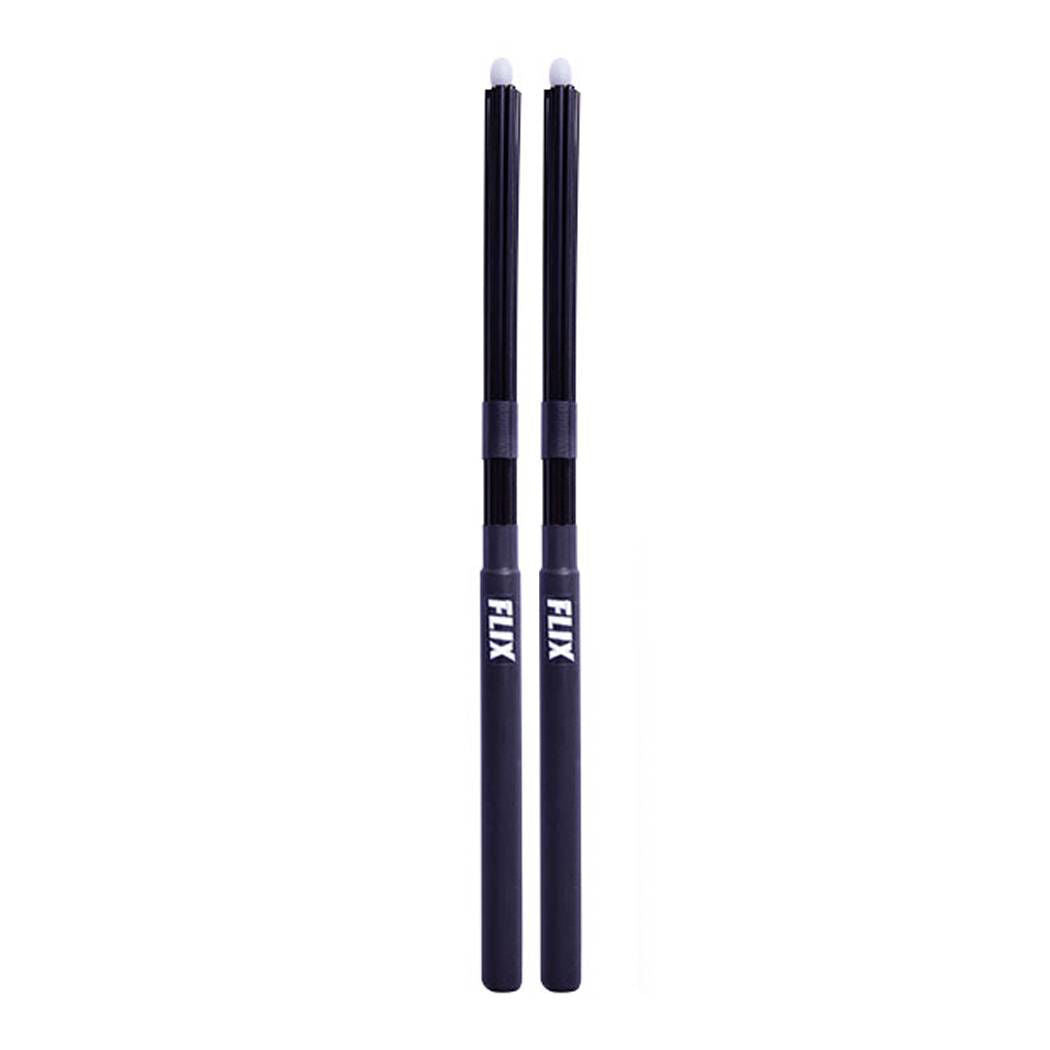 Flix Rock Fiber Drumstick Rod With Tip - Black