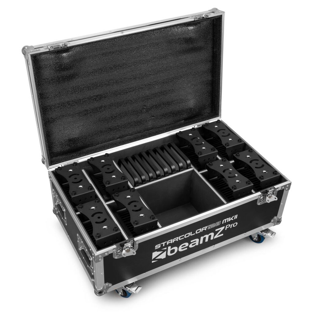Beamz FL128 Flightcase for 8PCS of StarColour128 Wash Lights