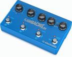 TC Electronic FlashBack 2-X4 Delay Effects Pedal with multiple delay modes and colorful LED display, designed for guitar effects.