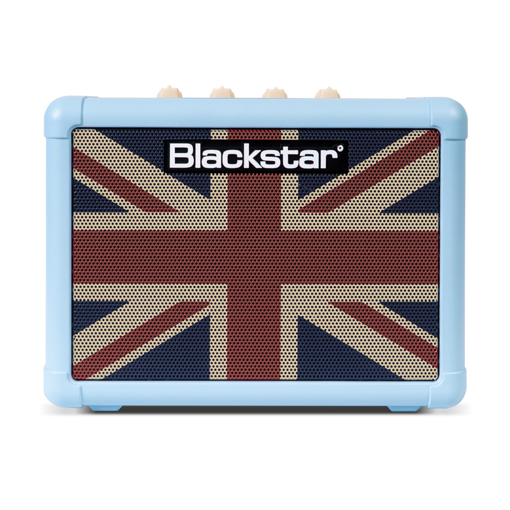 Blackstar Fly 3 LTD ED Guitar Amplifier - Baby Blue w/Union Jack Grille