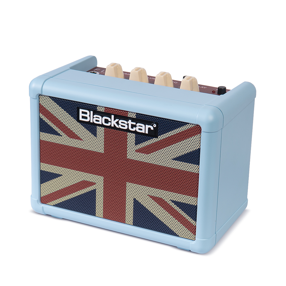 Blackstar Fly 3 LTD ED Guitar Amplifier - Baby Blue w/Union Jack Grille