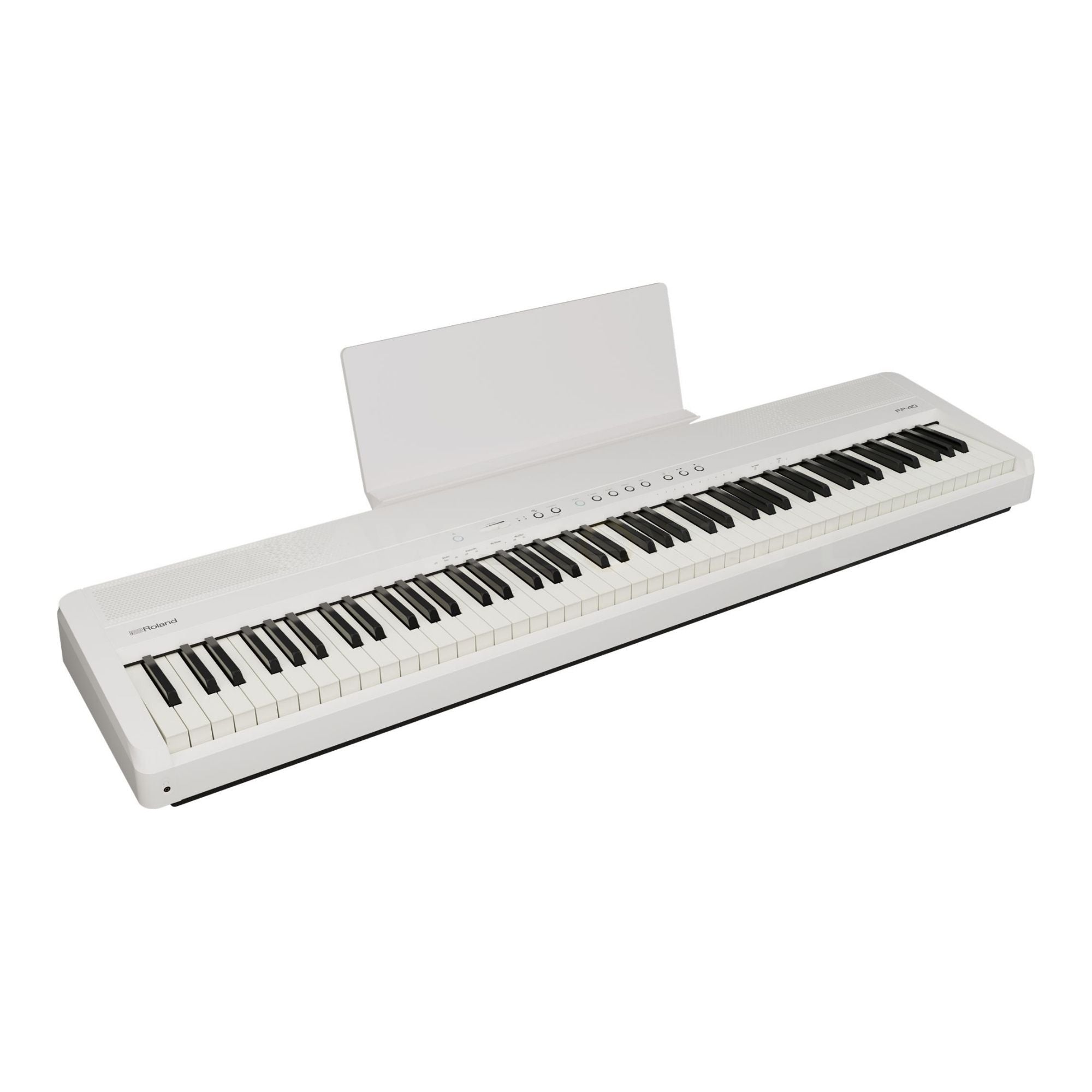 Roland FP-40 Digital Piano with Stand & Pedal - White
