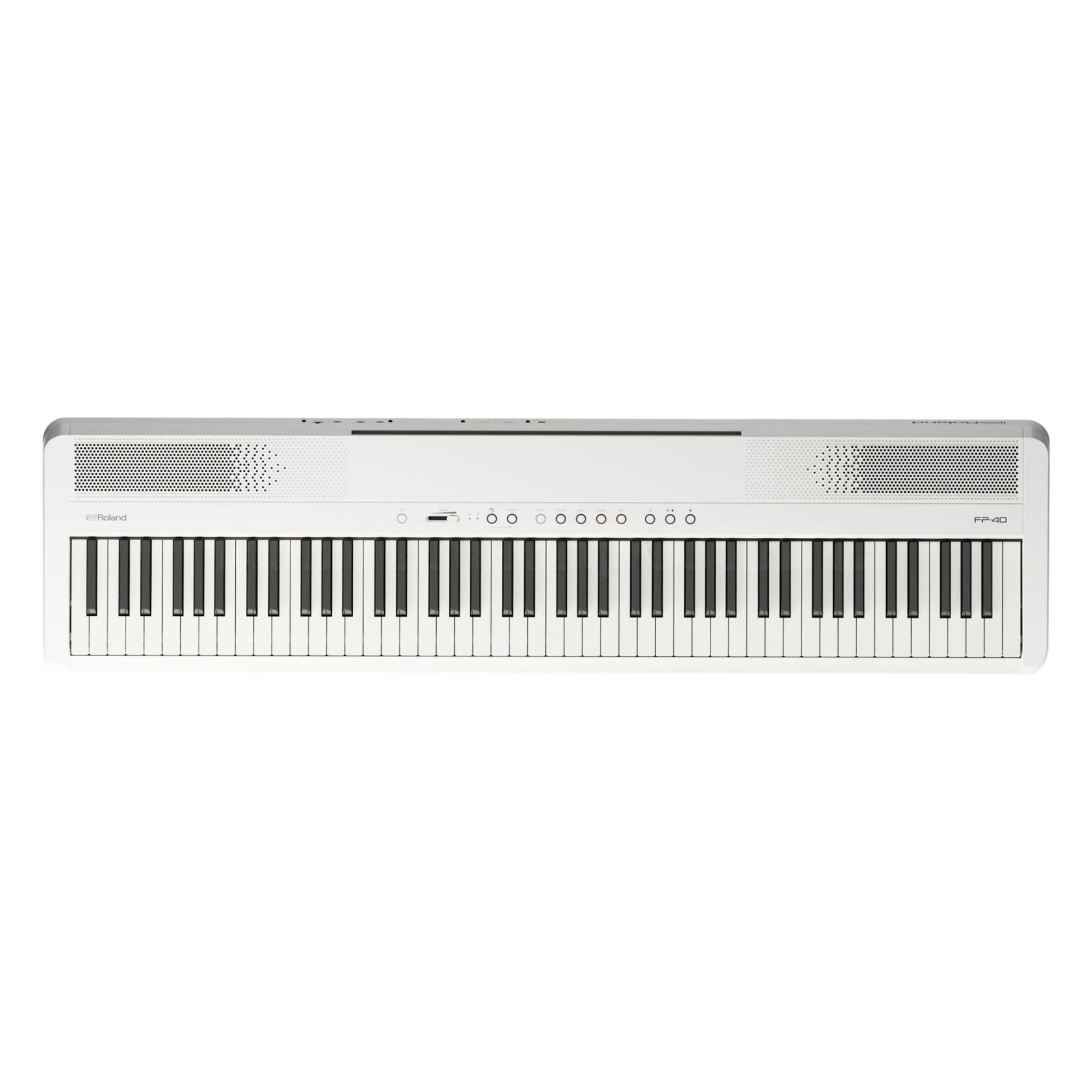 Roland FP-40 Digital Piano with Stand & Pedal - White