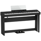 Roland FP-90X Piano Kit Bundle with Stand, Pedal Unit & Bench in Black