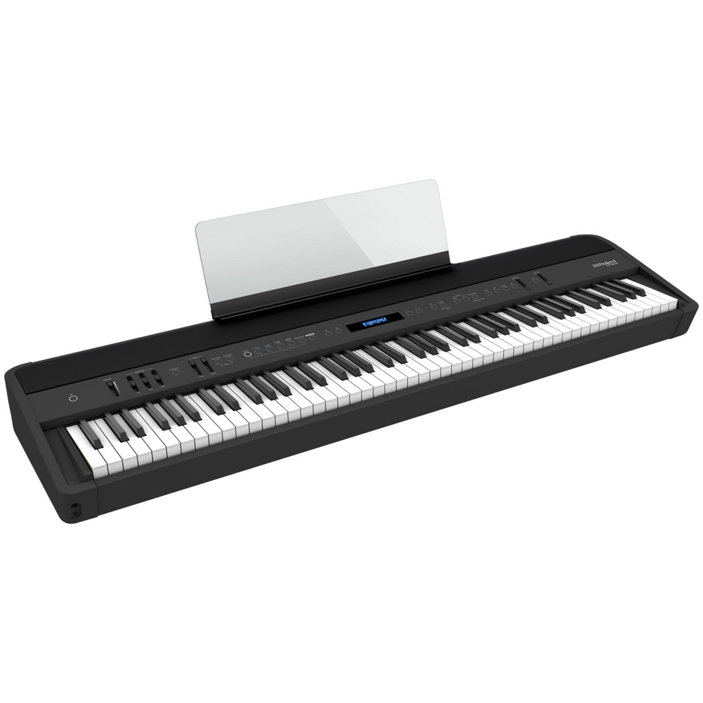 Roland FP-90X Piano Kit Bundle with Stand, Pedal Unit & Bench in Black