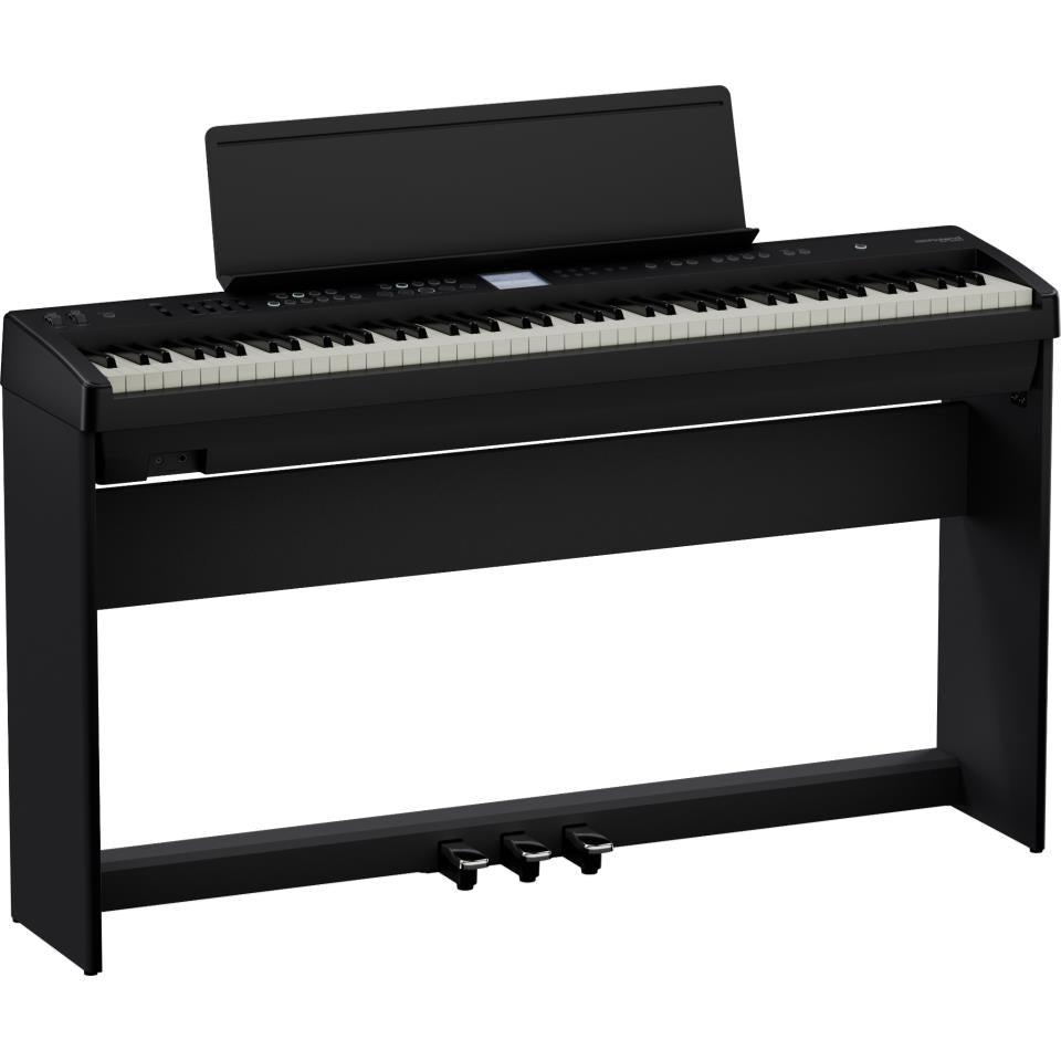 Roland FP-E50 Entertainment Piano Bundle Set - includes KSFE50BK & KPD70BK
