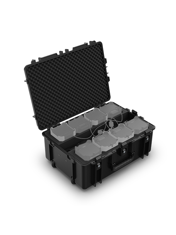 Chauvet DJ Freedom Charge 8P Rolling Transport Case