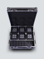 Chauvet Freedom Flex H4 IP X6 Pack Includes 6x H4IP 6x Batteries Charging Case and IRC-6 Remote
