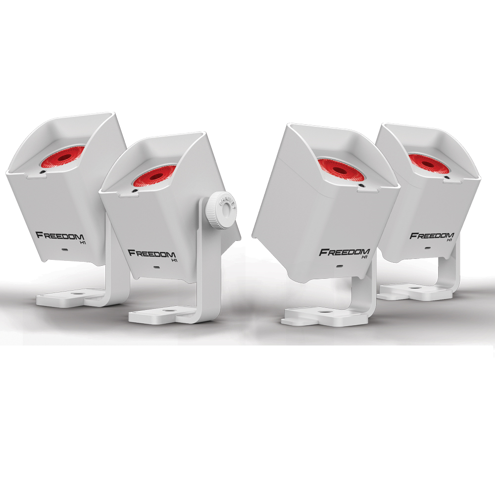 Chauvet DJ Freedom H1 Wireless LED Parcan - White