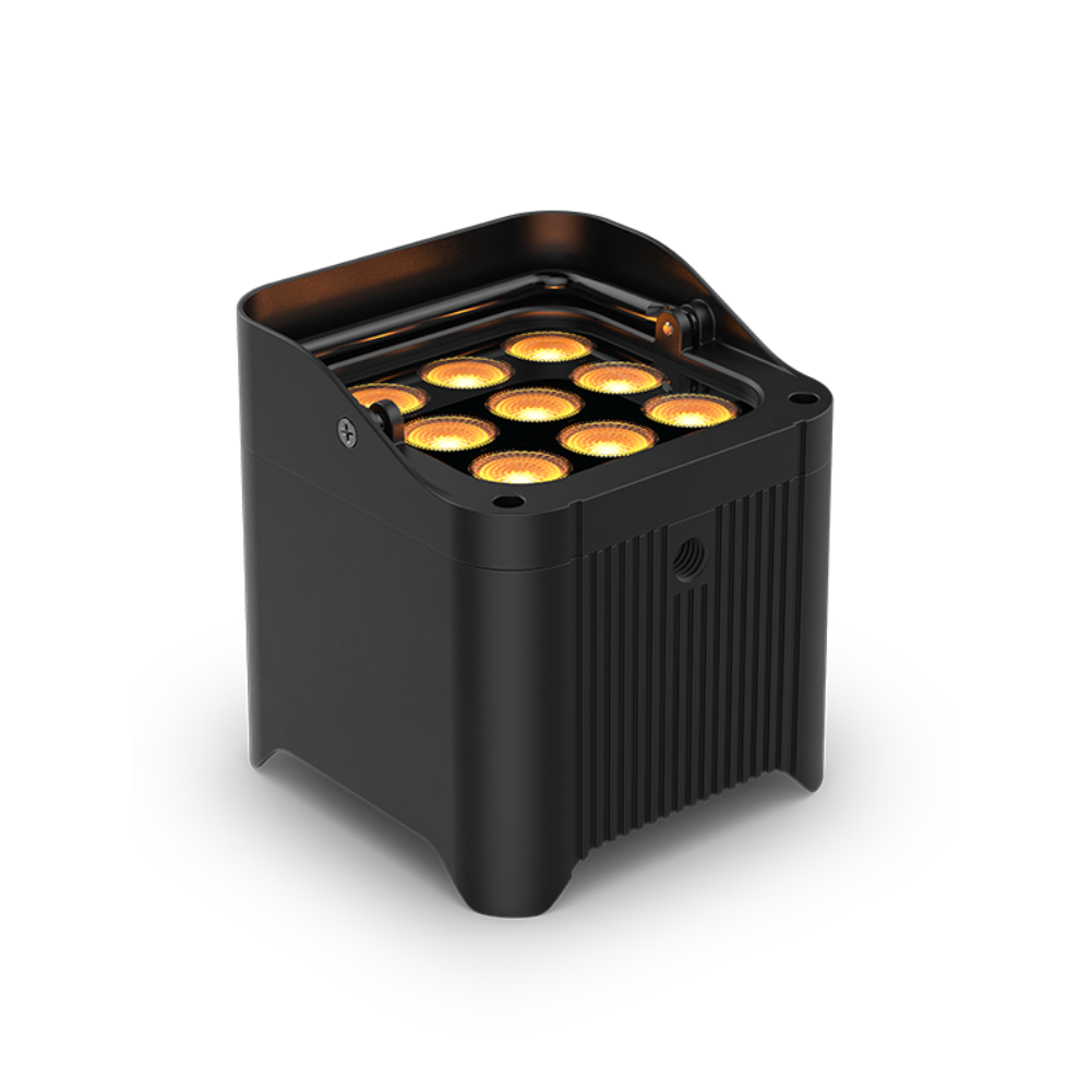 Chauvet DJ Freedom Q9 IP RGBW 4 Pack LED Wireless Parcan Kit with Carry Case