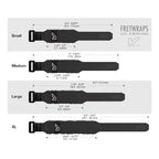 Gruv Gear Fretwrap Large in Black (Single)