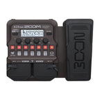 Zoom A1X Four Acoustic Multi FX pedal with multiple effect controls and colorful interface, designed for versatile acoustic guitar effects.