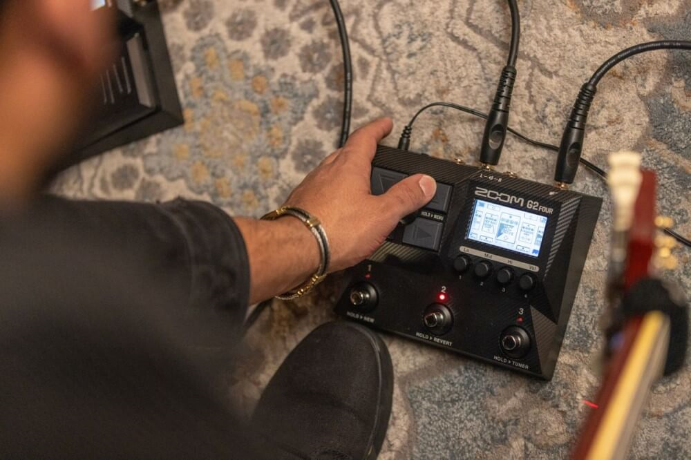 Zoom G2 FOUR Guitar Amp Modeler and Multi-Effects Pedal