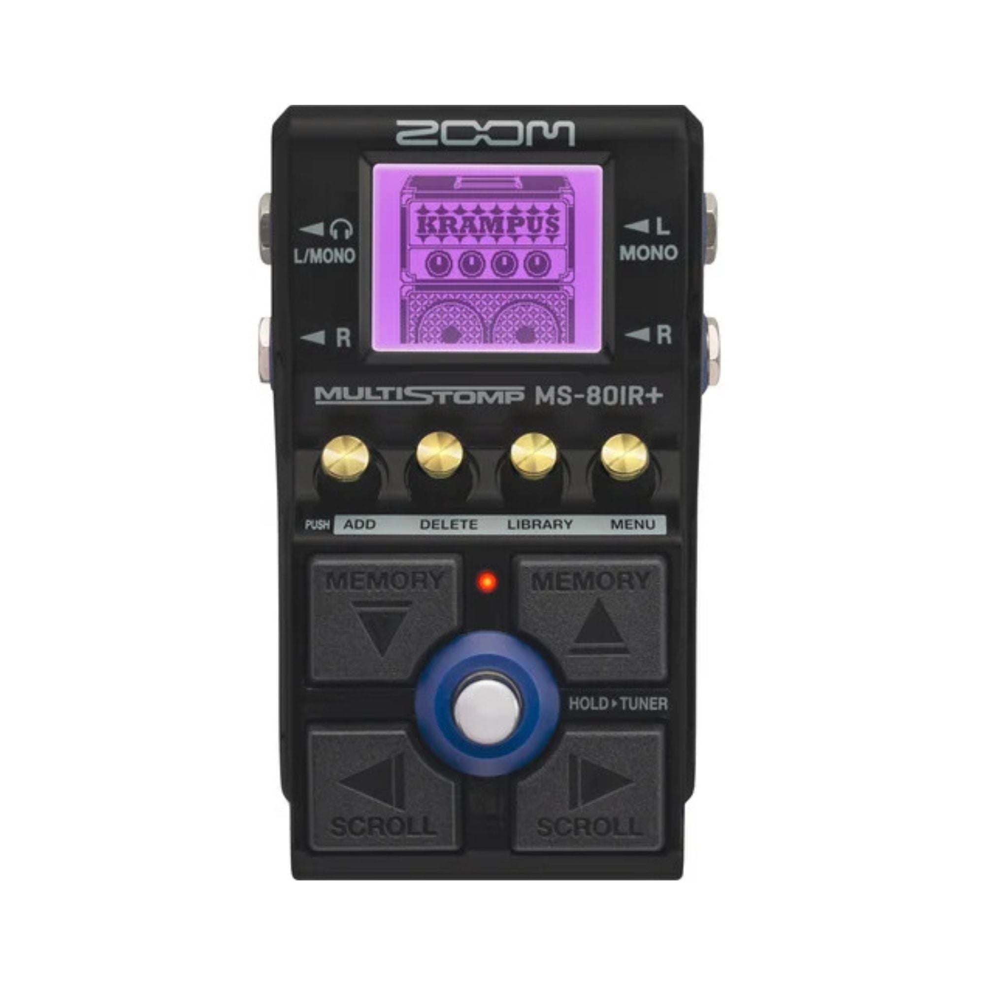 ZOOM MS-80IR+ Multistomp Amp Modeler Pedal