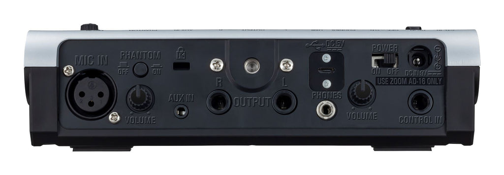 Zoom V3 Vocal Processor multi-effect pedal with various controls and inputs for vocal enhancement and effects.