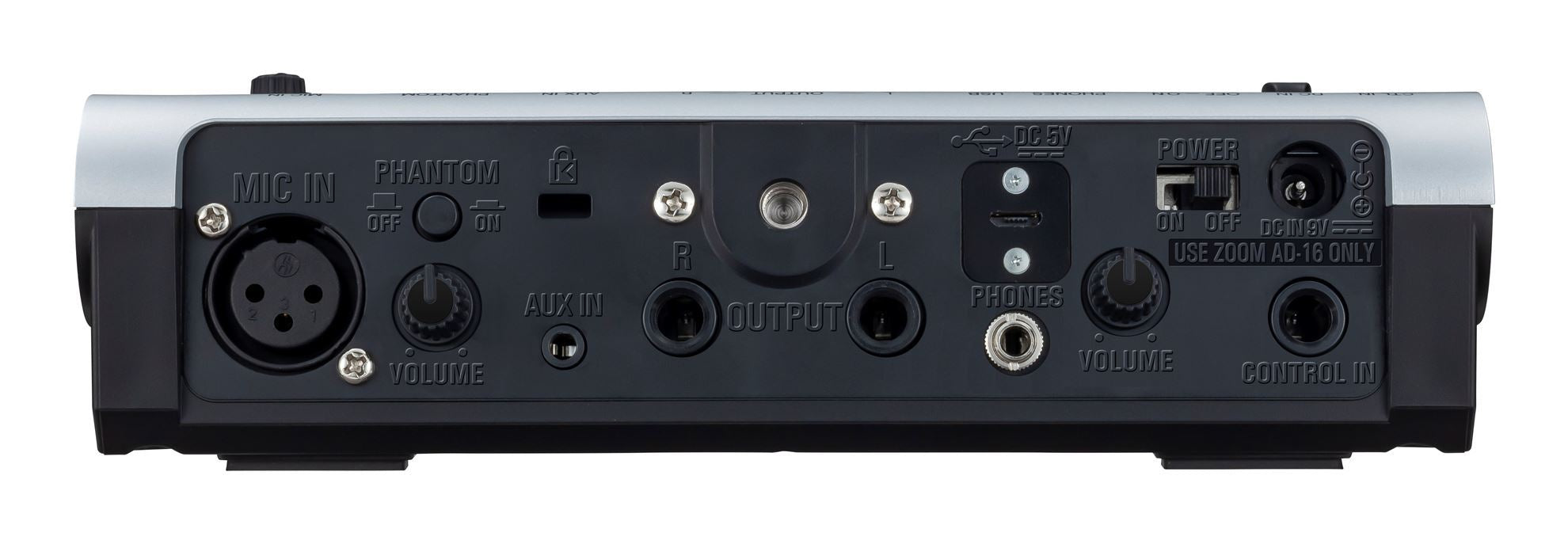Zoom V3 Vocal Processor multi-effect pedal with various controls and inputs for vocal enhancement and effects.