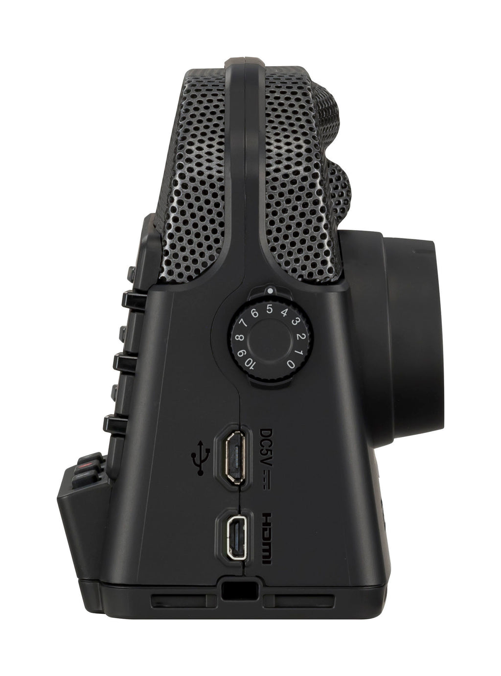 Zoom Q2n-4K Handy Video Recorder, compact digital recorder with built-in microphones and 4K video capabilities.