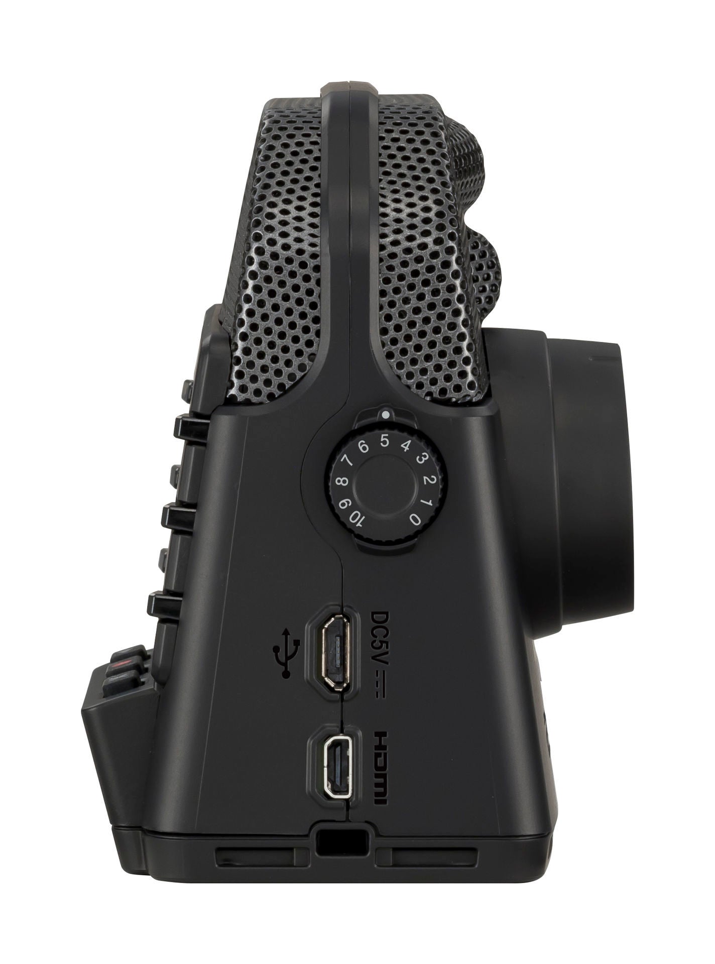 Zoom Q2n-4K Handy Video Recorder, compact digital recorder with built-in microphones and 4K video capabilities.