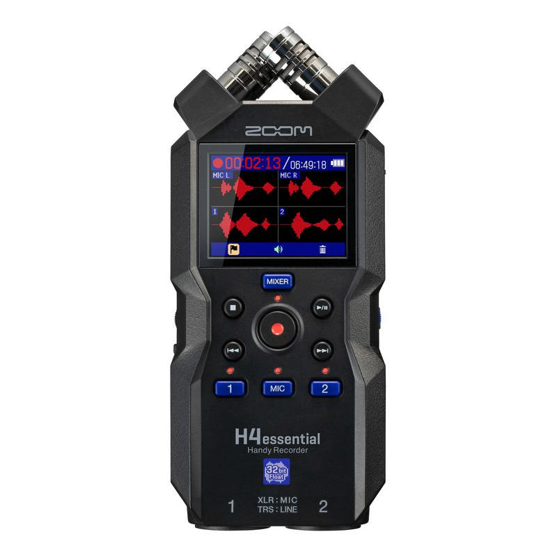 ZOOM H4 Essential 32-Bit Float Four Track Recorder