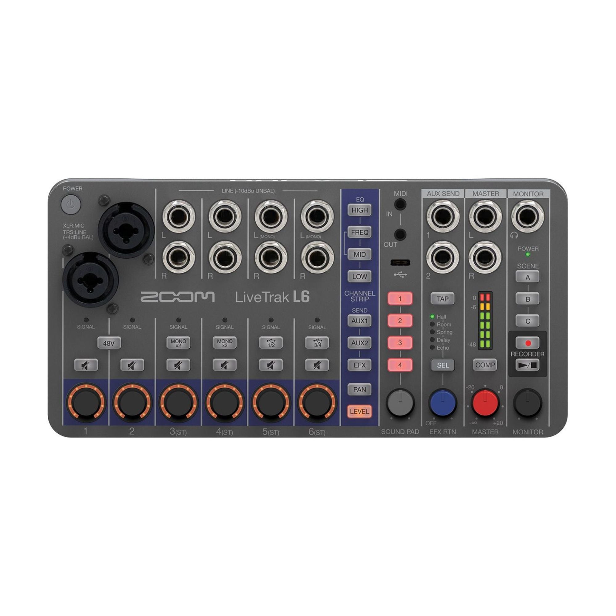 ZOOM L6 Livetrak Mixer+Recorder