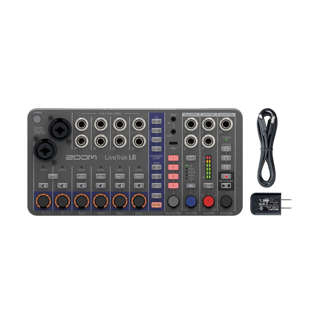ZOOM L6 Livetrak Mixer+Recorder