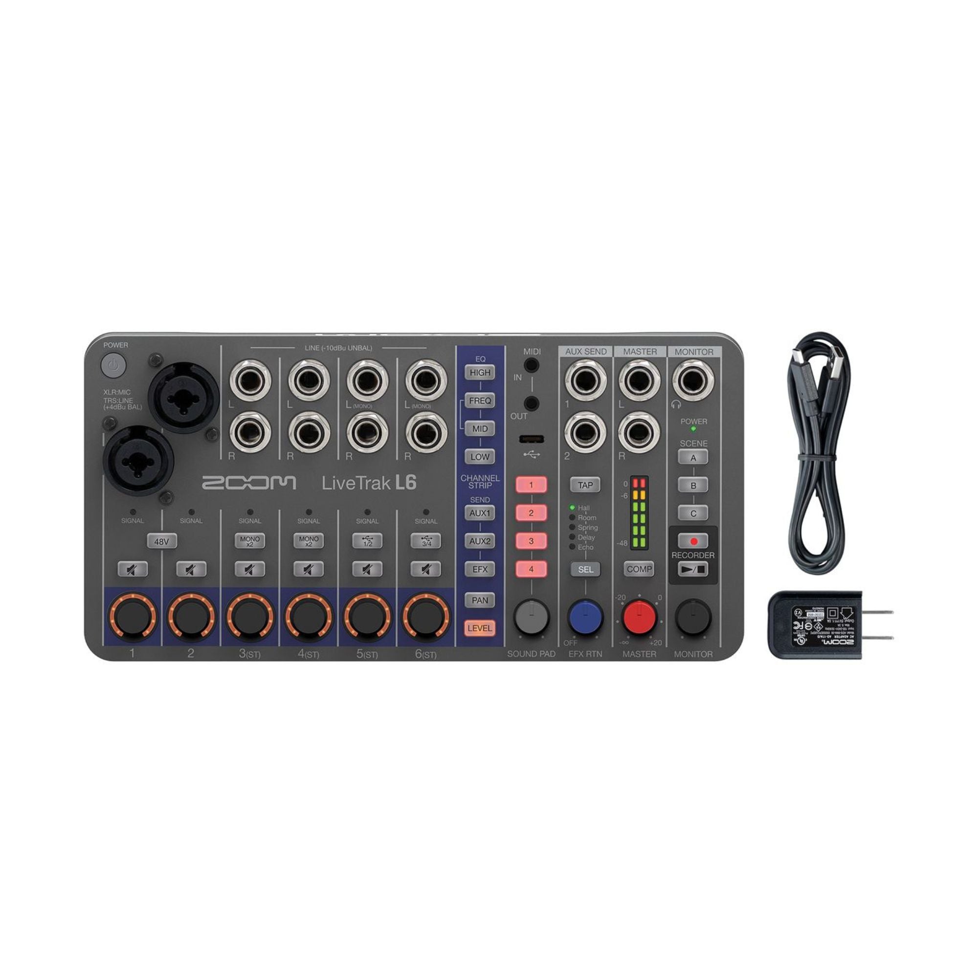 ZOOM L6 Livetrak Mixer+Recorder