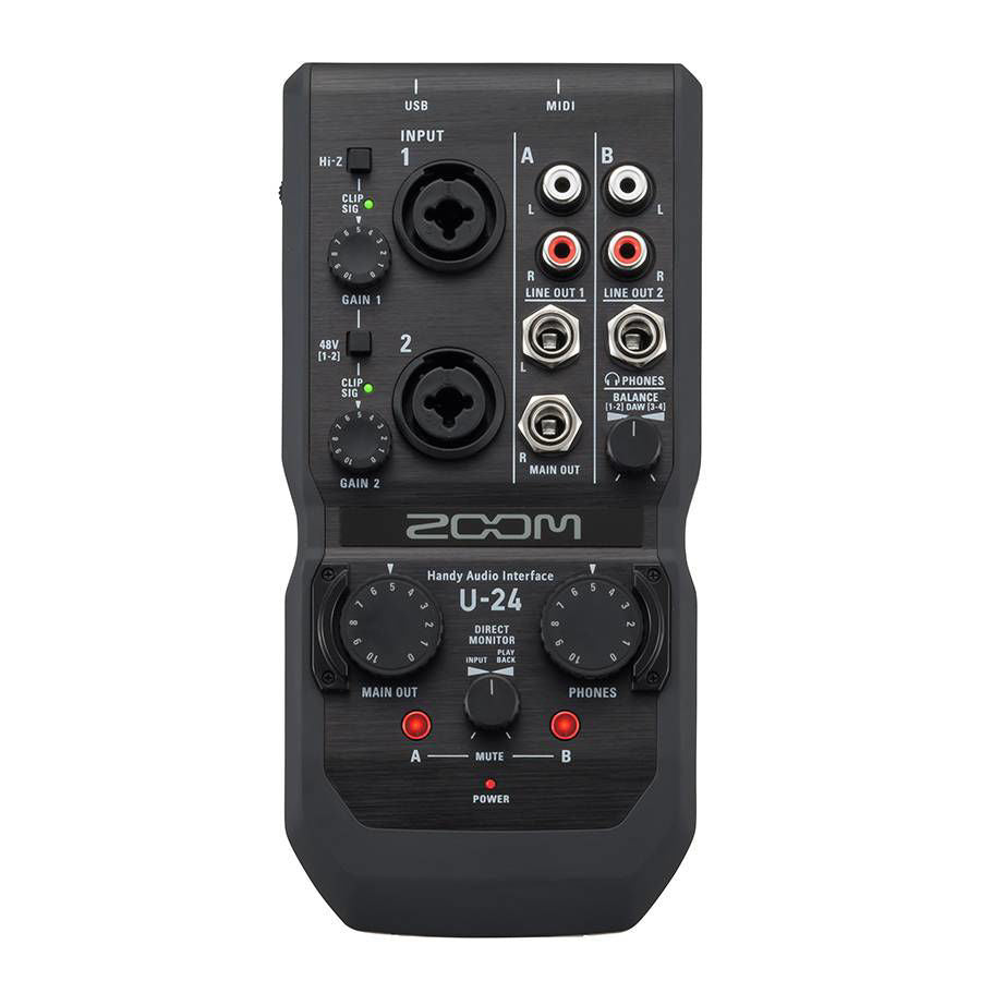 Zoom U-24 Handy Audio Interface