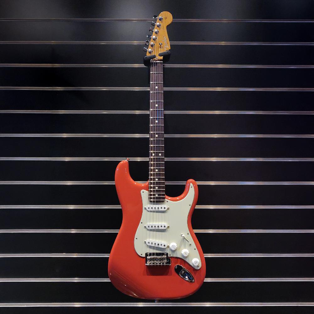 Fender Dealer Exclusive American Professional II Stratocaster RSTD Electric Guitar with Rosewood Fingerboard in Fiesta Red