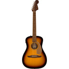 Fender Malibu Player Acoustic Guitar with Gold Pickguard in Sunburst