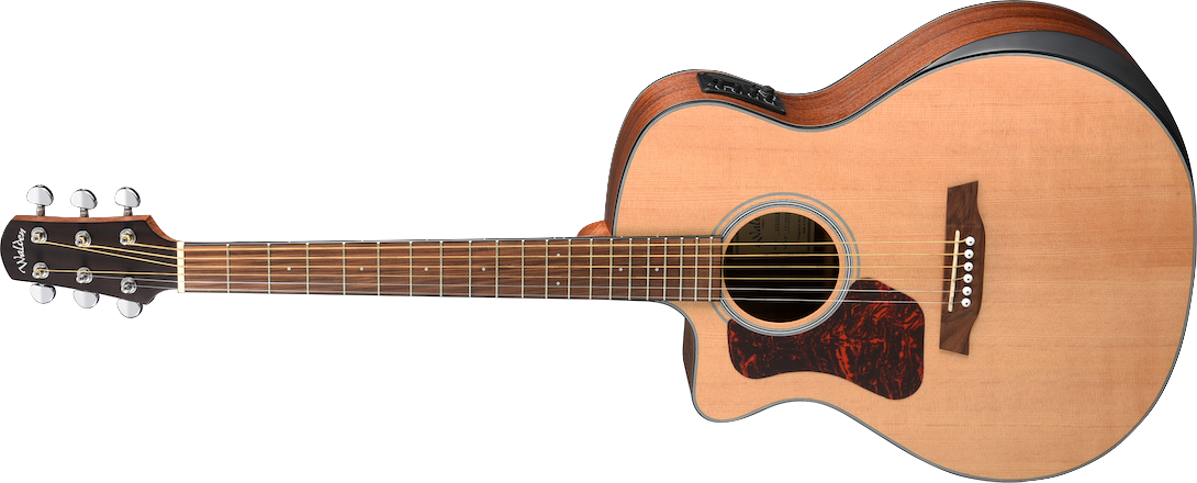 Walden G550RCE Grand Auditorium Left Handed Acoustic Guitar