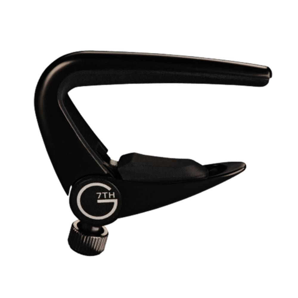 G7 Newport 6 String Guitar Capo Black