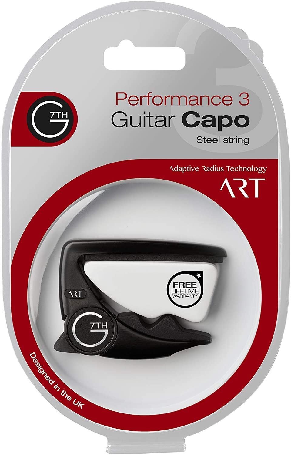 G7 Performance 3 Guitar Capo - Black