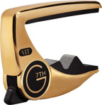 G7 Performance 3 Guitar Capo - Gold