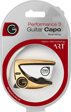G7 Performance 3 Guitar Capo - Gold