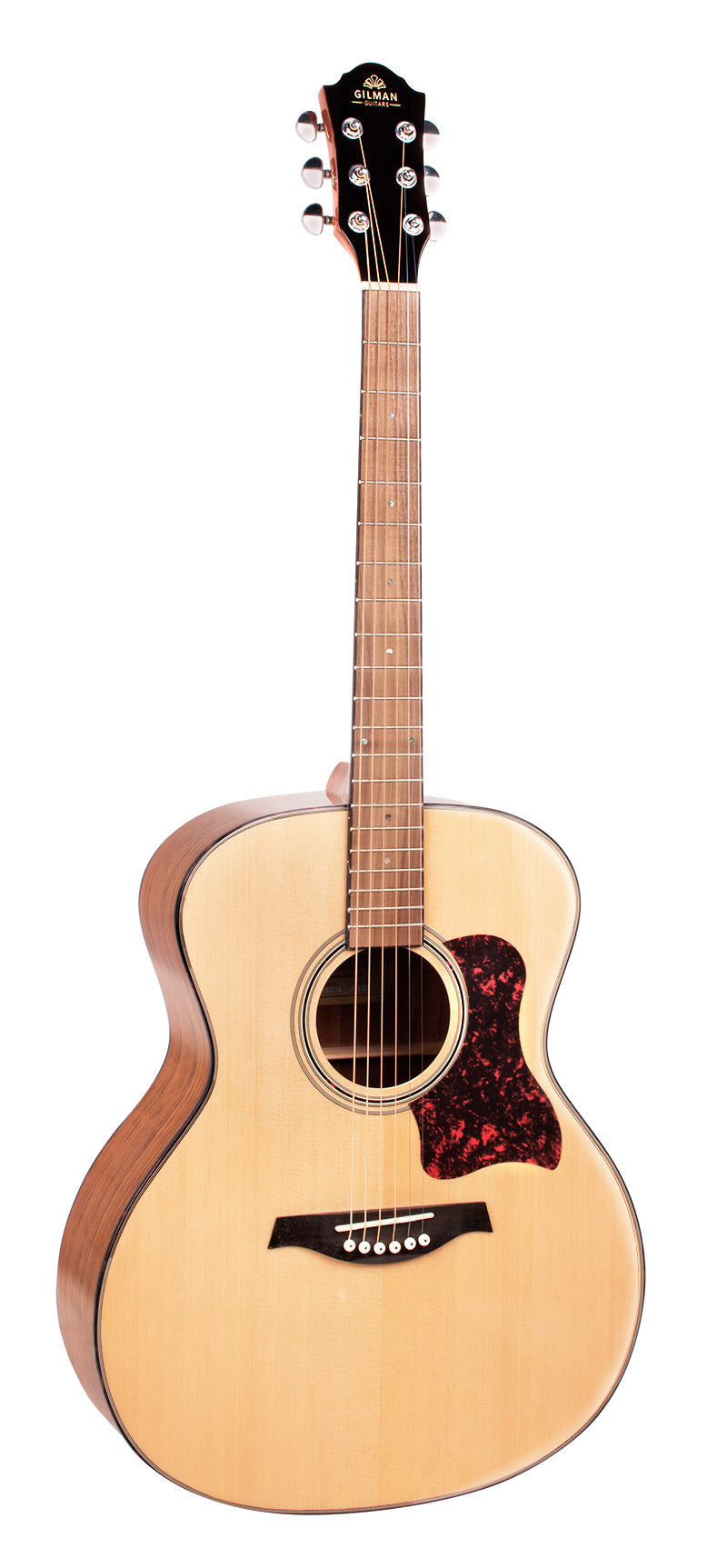 Gilman GA10 Grand Auditorium Acoustic Guitar with Pickup in Natural Gloss