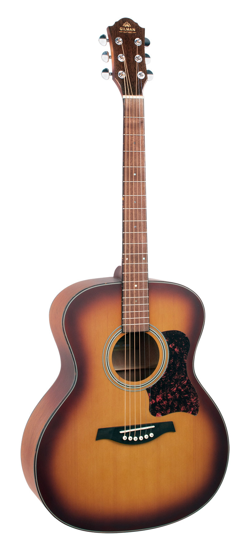 Gilman GA12 Grand Auditorium Acoustic Guitar in Tobacco Sunburst Satin