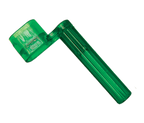 Dr. Parts GA55 Plastic Stringwinder in transparent green for guitar strings, a lightweight guitar accessory for easy string installation.
