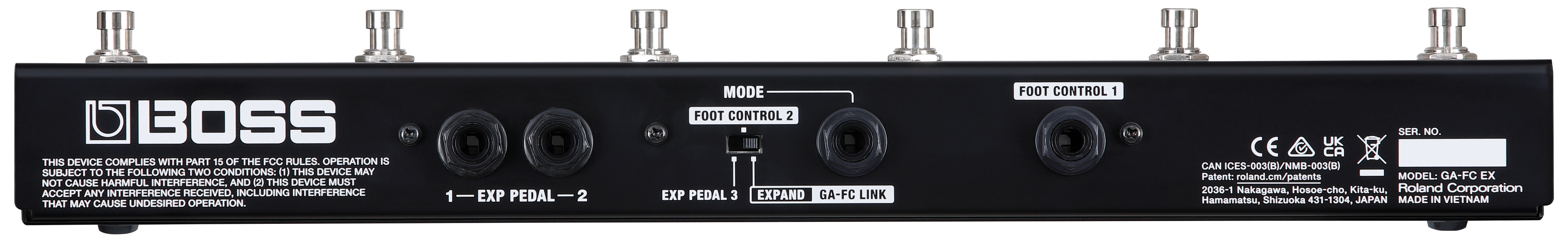 BOSS Foot Controller for EX Katana Amplifiers
