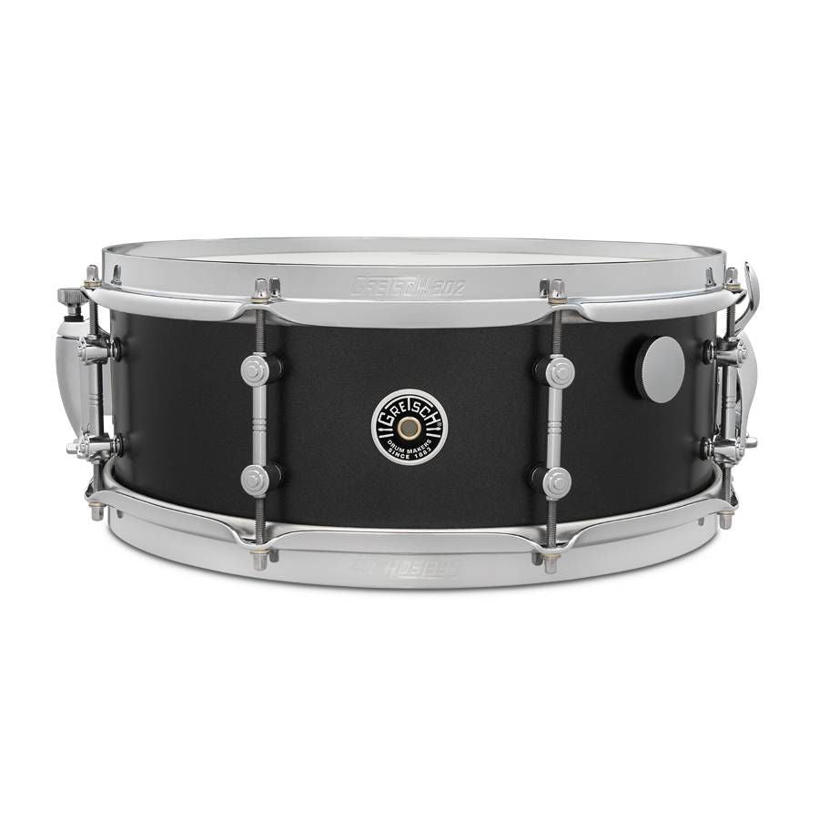 Gretsch Brooklyn Series Standard 14x5.5 Snare Drum in Satin Black Metallic