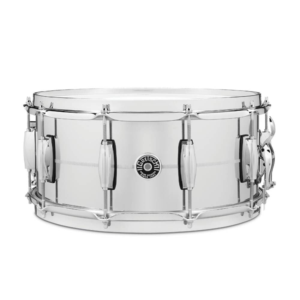 Gretsch Brooklyn Series 14x6.5 Snare Drum in Chrome over Brass
