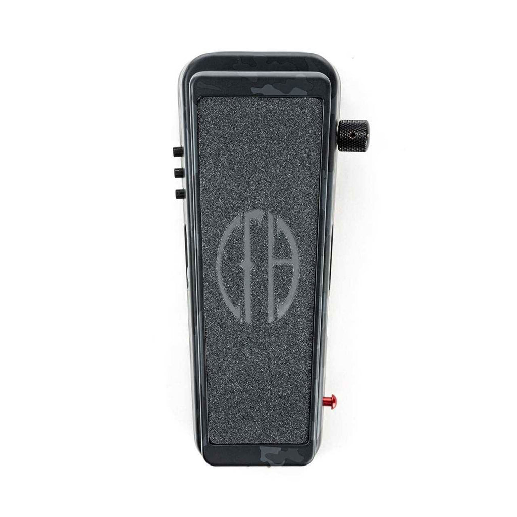 Dunlop Jim Dunlop GCDB01B Dimebag Crybaby From Hell effects pedal with footswitch and control knobs for guitar effects.