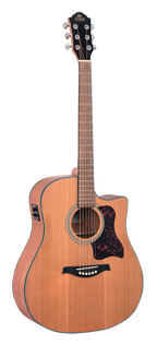 Gilman GD12CE Cutaway Dreadnought Acoustic Guitar - Natural Satin