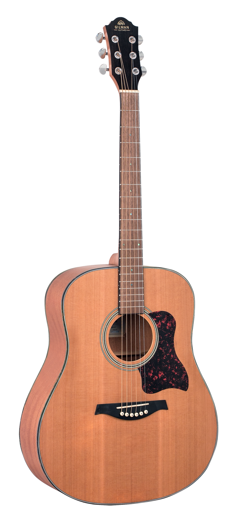 Gilman GD12 Dreadnought Acoustic Guitar in Natural Satin