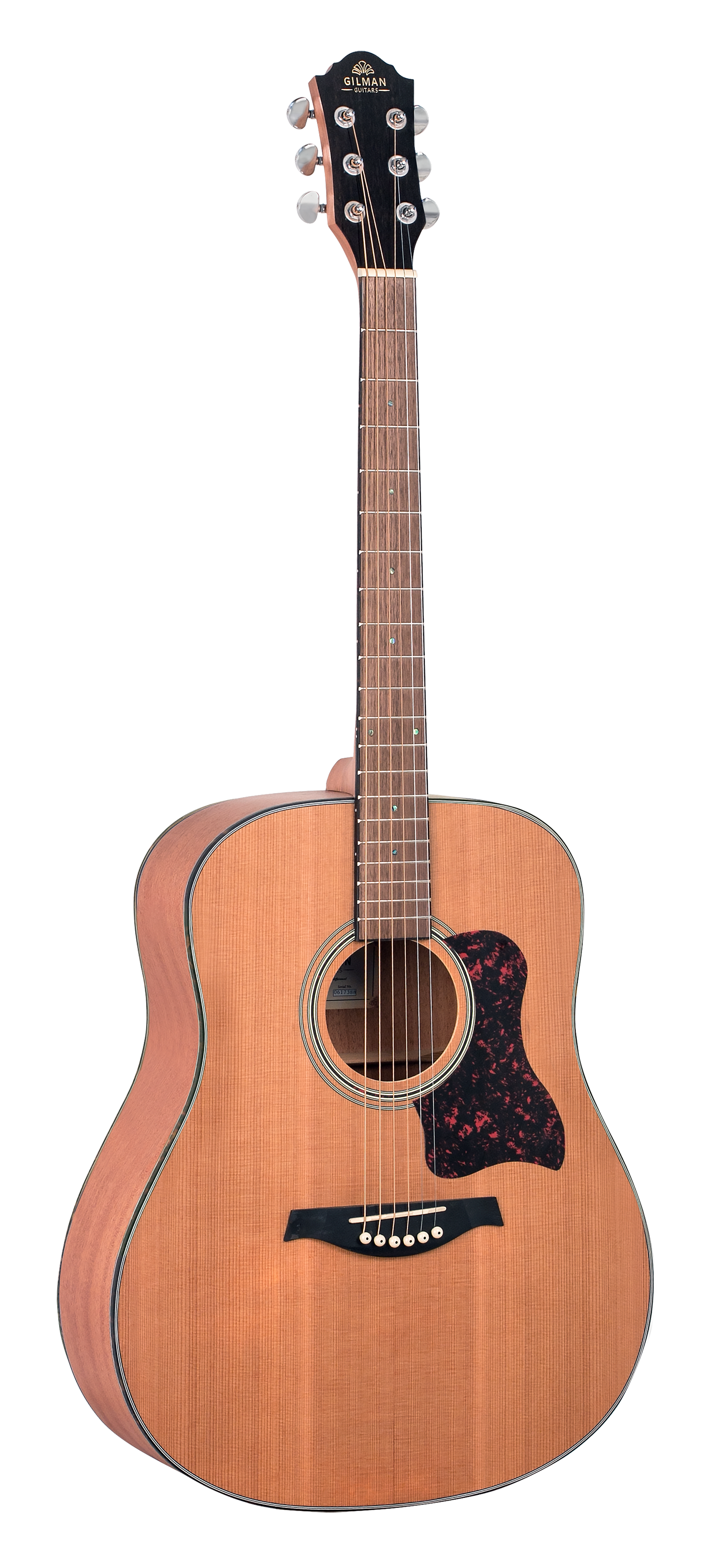 Gilman GD12 Dreadnought Acoustic Guitar in Natural Satin