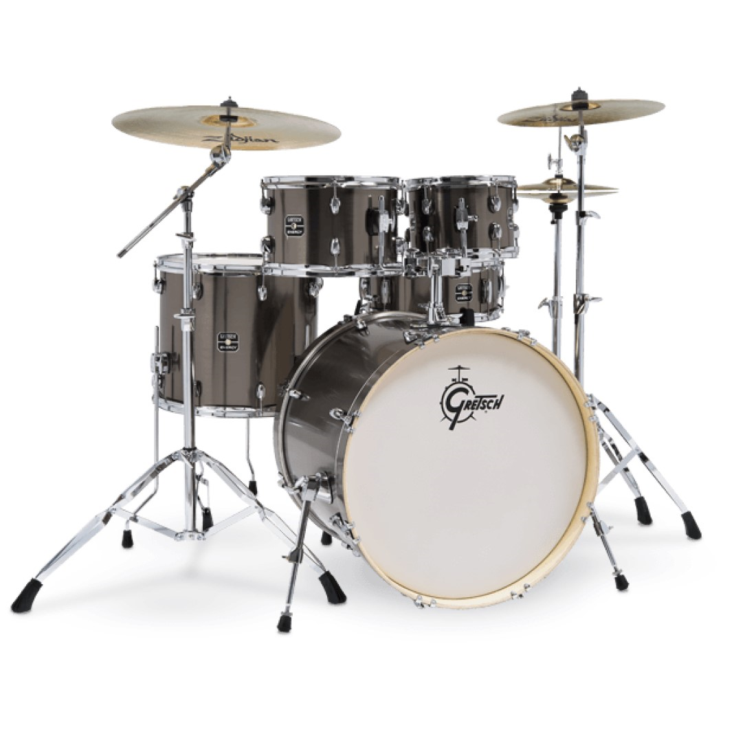 Gretsch Energy 5pc Drum Kit -  Brush Grey