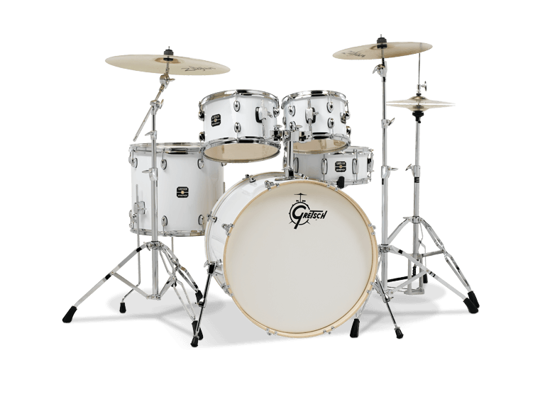 Gretsch Energy 22 inch 5-Piece Drum Kit in White